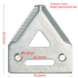 Kubota-Compatible Agricultural Blade - Replacement for Kubota Machinery