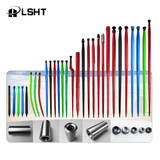 Durable Rake Teeth for Agricultural Harrows Black Coated Bale Forks Bale Hay Spike with Hex Nut and Sleeve for Buckets Tractors Loaders ISO9001 Loader Tines Bale Spear