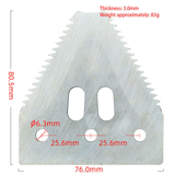 John Deere Harvester Wheat Blade